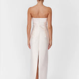 MIM AND BELL (white) Gabrielle structured midi