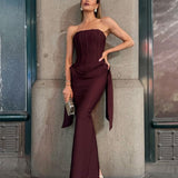 ELIYA THE LABEL (wine red) Charlotte Maxi