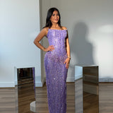 ALBINA DYLA (purple) Lavender Bustier / Skirt Set