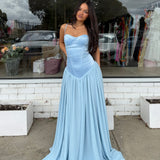 FENITY (blue) Amelia corset gown