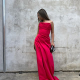 ELIYA THE LABEL (red) Deanna corset gown