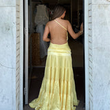 FENITY (yellow) Athena backless maxi