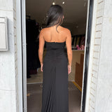 MISHA (black) Florence Jersey maxi