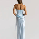 NATALIE ROLT (blue) Elina bustier / Evelyn skirt