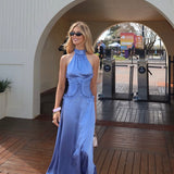 ELLIATT (blue) Poselia halter midi