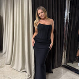 ELIYA THE LABEL (black) Hilda starpless corset maxi