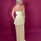 ELIYA THE LABEL (yellow) Leo corset maxi