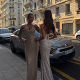 ALBINA DYLA (silver) Ella Crystal Gown