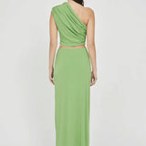 FRIEND OF AUDREY (green) Kerr jersey skirt set