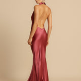 ARCINA (Rose) Gaia High Neck Maxi