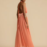 ARCINA ORI (tangerine/orange) Serena halter neck