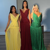 OXA COUTURE (green) Aurelia gown