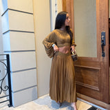 ZIMMERMAN (gold/brown) Iluminate batwing bodice and skirt