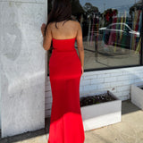 ACLER (red) Esher corset maxi