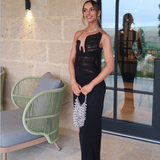 CHRISTOPHER ESBER (black lace) Salacia maxi