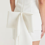 TOJHA (white) Donna bow mini