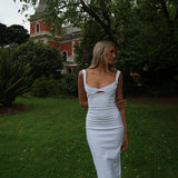MADISON GRACE (White) Bianco Midi