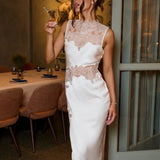 SHONA JOY (white) Stratus lace maxi