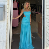CHRISTOPHER ESBER (sky blue) Orion Separation top / skirt set