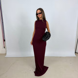 EFFIE KATS (wine/burgundy) Verona gown