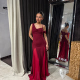 SHE IS OLLA (red) Margo a-line maxi