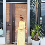 BEC AND BRIDGE (yellow) Anya mesh maxi