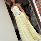 HANSEN AND GRETEL (butter yellow) Stephanie maxi