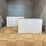 ELENA CLUTCH pearl