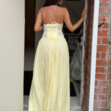 HANSEN AND GRETEL (butter yellow) Stephanie maxi