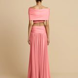ARCINA ORI (pink/grapefruit) Alessia top/skirt set