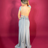 ANCE GRIA (silver/grey) Lune top/skirt set