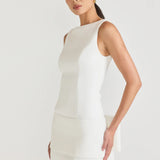 TOJHA (white) Donna bow mini
