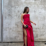 ELIYA THE LABEL (red) Deanna corset gown