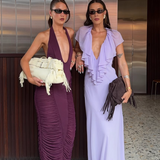 ANCE GRIA (purple/lavender) Clover maxi