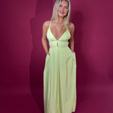 MANNING CARTELL (lime yellow) Valentina gown