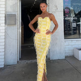 JEFRESEI (yellow) Jasmine maxi