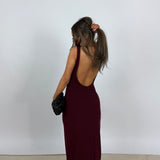 EFFIE KATS (wine/burgundy) Verona gown