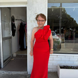 ACLER (red) Esher corset maxi
