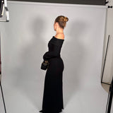 MANNING CARTELL (black) Another Time long sleeve maxi