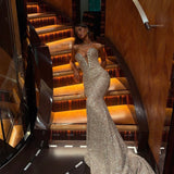 ALBINA DYLA (silver) Ella Crystal Gown