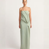 TOJHA (sage) Atlanta strapless maxi