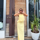BEC AND BRIDGE (yellow) Anya mesh maxi