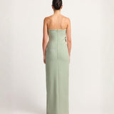 TOJHA (sage) Atlanta strapless maxi