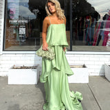 ELLIATT (sage green) Tilly Tiered maxi