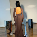 EFFIE KATS (brown) Orabella Gown