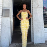 JEFRESEI (yellow) Jasmine maxi