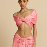 ARCINA ORI (pink/grapefruit) Alessia top/skirt set