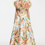 ACLER (multi colour) Warburton skirt/top set