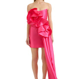 ELIYA THE LABEL (Pink) Alslinn Strapless Mini