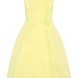 AJE (yellow) Astrid strapless a-line mini